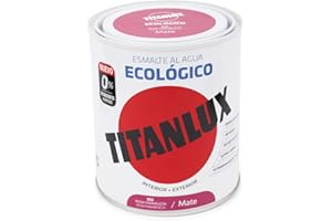 Titanlux Esmalte Ecológico Acrílico Mate 750 ml (Rosa Frambuesa 0552)