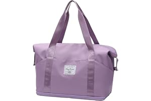 AYUEBO Reisetasche Damen Sporttasche Handgepäck Tasche Schwimmtasche Wasserdicht Travel Bag Duffle Bag Fitnesstasche Trainingstasche Frauen für Reise Gym Weekender Bag