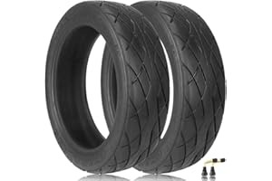TREFAN 10*2,50-6,5 Tubless Reifen für ODYS Neo E100, Pure Air 3, ePF-2 Elektroroller 10-Zoll Ersatzreifen Schlauchlose Reifen Langlebiger, Rutschfester Gummi Vorne und Hinten Ersatzräder für Scooter (2 PCS)