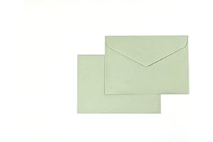 25/50/100 x kuvert mintgrön DIN C6 återvinning fönsterlös (100)