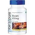 Fair & Pure® - Reishi puro in capsule - Reishi 650mg - Polvere in capsule - Ganoderma lucidum vegan - 120 Capsule