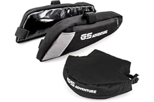 UPIKIT Motorrad-Gepäckträger, Seitenhecktasche Für BMW R 1250 1200 GS R1250GS R1200GS LC 2013 – Zubehör, Reisewerkzeug, wasserdichte Taschen(Schwarz 3)