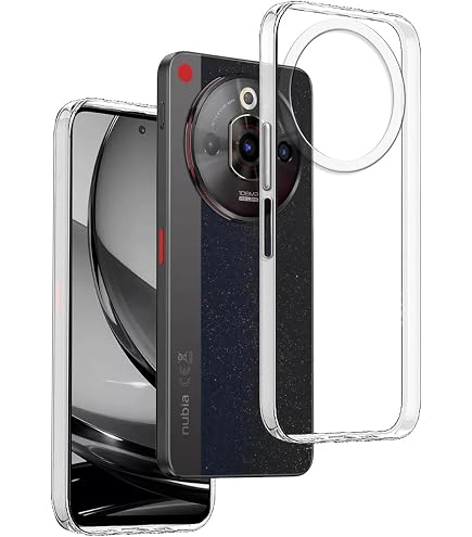 YSONCHAN Custodia per ZTE nubia Focus 5G/Blade A75 5G, Cover Protettiva con Obiettivo Case Antiurto, con Anello Magnetico e Supporto, Custodia Bumper Robusta. Blu