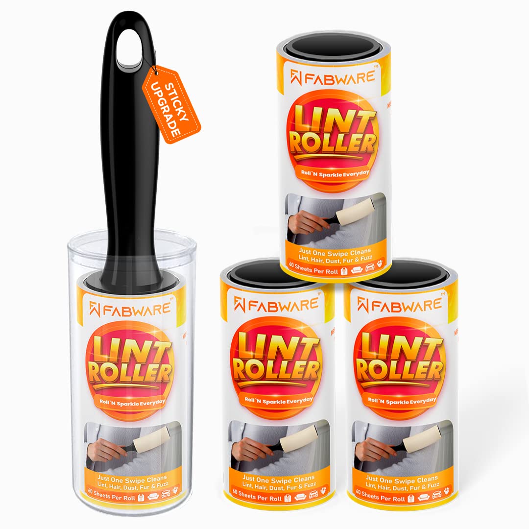 FABWARE Lint Remover Review: Sticky Roller for Clothes & Furniture