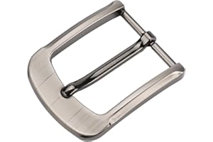 McFanBe 38-40 mm (1,5 Zoll) Gürtelschnalle Einzackige quadratische Ersatzschnalle für Männer Frauen Gürtel