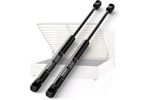 Vepagoo Coppia Pistone Molla Gas 400MM 200N - Ammortizzatori a Gas per Letti Contenitore, Mobili, Camper, Porte Finestre e Contenitori di Armadio