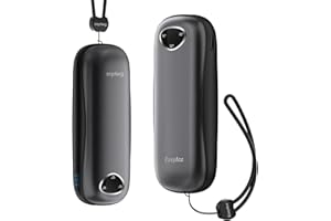 EasyAcc Uppladdningsbara Handvärmare 10000mAh Elektrisk Handvärmare 16 Timmar Bärbar återanvändbar, USB-C Powerbank Ficka Vinter Gåva för Raynaud Skidåkning Bergsklättring Golf