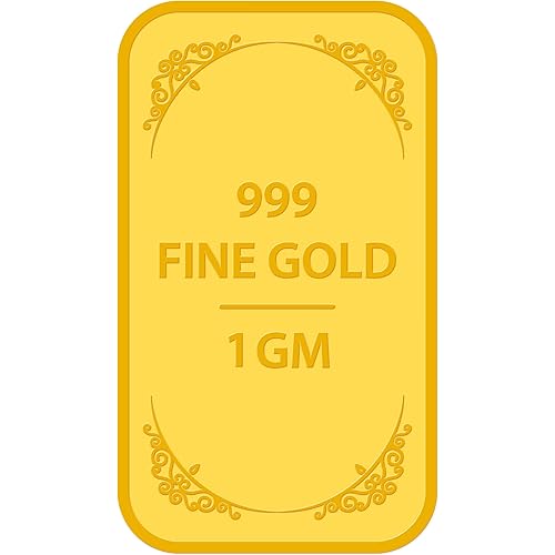Muthoot Pappachan Swarnavarsham 24K (999) Yellow Gold Bar 1 Gm