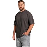 DeFacto Pamuklu B&uuml;y&uuml;k Beden Boxy Fit T-Shirt H0997AX26SP