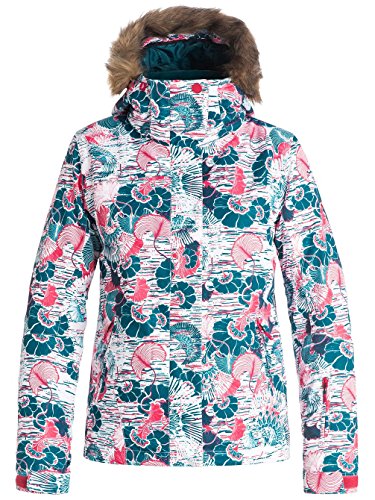 Roxy ERJTJ03053-KVJ9_S, Chaqueta de Nieve Para Mujer, Multicolor (BSK9), M - Roxy