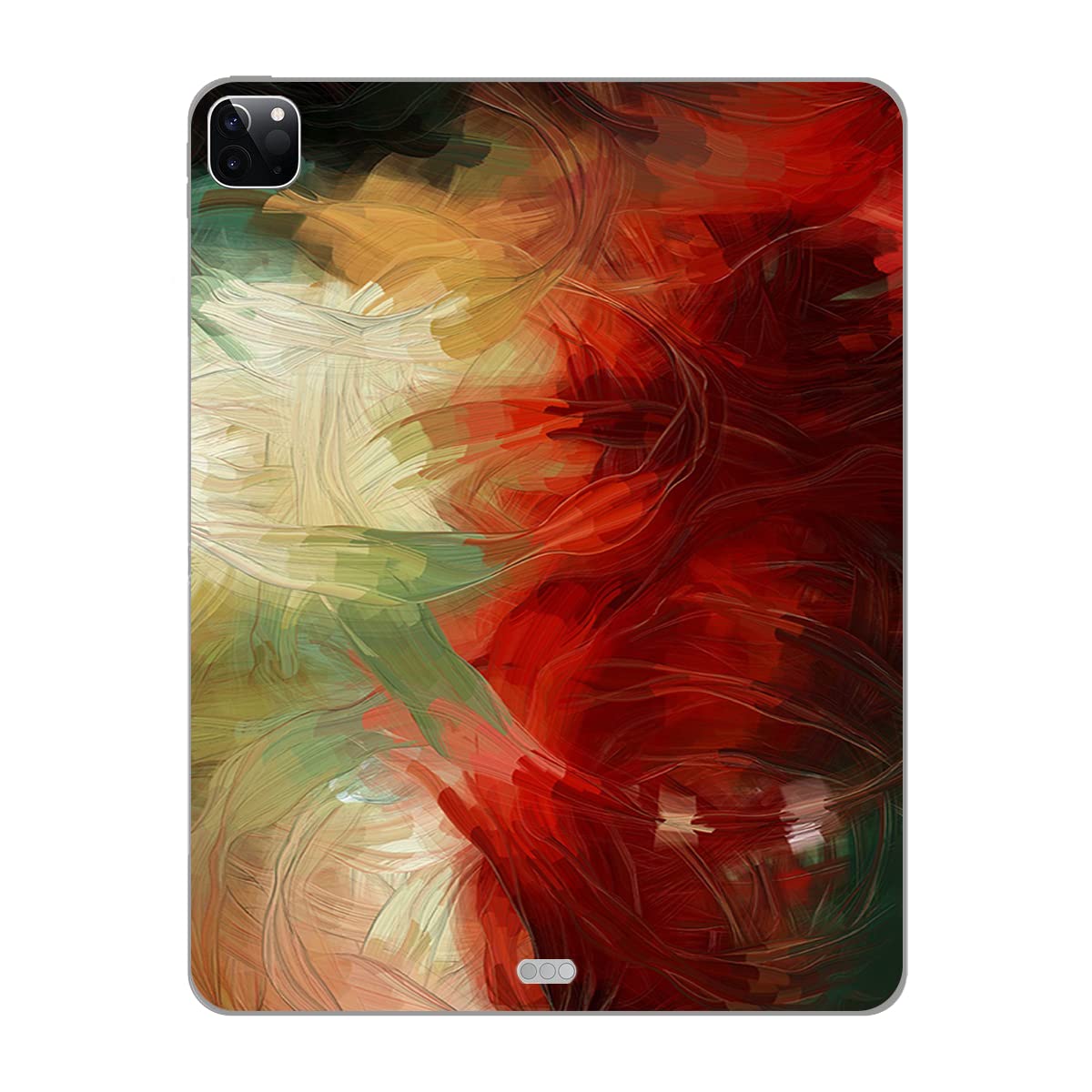 Theskinmantra Designer Skin/Decal/Sticker wrap with Lamination for IPad Air 10.2 (2019) Model for Protection from Scratches and New Look to Your iPad (iPad Pro 11 (2020), Brush Strokes)