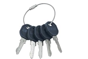 PLENTZOM Schrankschlüssel EK333 333 1108-1-1 1108-U35, kompatibel mit EMKA, APC, Hoffman Elektrogehäusen (5)