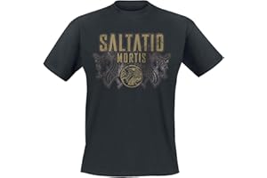 Saltatio Mortis Viking Logo Männer T-Shirt schwarz Band-Merch, Bands