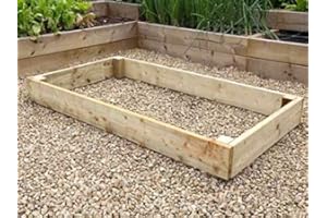 Quickcrop Raised Beds - Premier 7in High Timber Raised Bed Kit (6ft x 3ft)