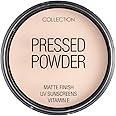 Collection Cosmetics Pressed Powder, Velvety Matte Finish, 17g, Ivory