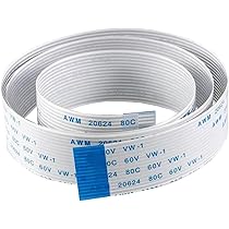 Flex Ribbon Extension Cable For Raspberry Pi Camera - 1 Meter Black Cable For Easy Camera Setup