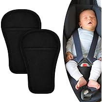2 Pcs Baby Stroller Strap Covers Baby Car Seat Soft | INDIA