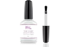 PICS NAILS Top Coat Opaco Smalto Sigillante per Unghie 12ml ad Asciugatura Rapida - Smalto Trasparente per manicure e pedicure Top Coat per Unghie con Effetto Matt, Sigilla e Protegge lo Smalto Opaco