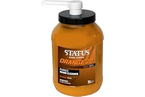STATUS CAR CARE Status Orange 3L Pump Spray Bottle Pumice Tough Hand Cleaner Cleanser 3 Litre