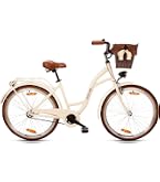 goetze citybike Style 28 Zoll Damen Citybike, 18 Zoll Tiefeinsteiger Stahlrahmen, 1-Gang Rücktrittbremse, V-Bremse vorne, LED-Beleuchtung, Rattankorb, Komfortsattel, mit Seitenständer & Klingel Sport & Freizeit handytaschen mit riemen Farbe:weiss KTM Macina Prowler Sonic