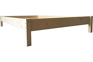 ‎LIEGEWERK LIEGEWERK Futonbett Bett 140x200 Massivholzbett Holz 140 Holzbett (140cm x 200 cm)