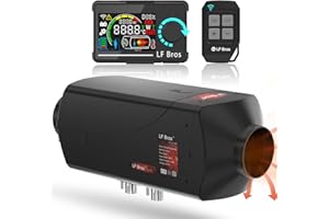 LF Bros 5KW 12V Riscaldatore Diesel Parcheggio Riscaldatore D'aria con Display LCD Telecomando per Berlina, RV, Camion, Barca