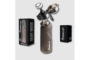 Générique Gourde Fresh Up Saveur Pods Bouteille, Gourde 650ML avec de 7 Capsules de saveur Gout, Bouteille d'eau parfumée zéro calorie