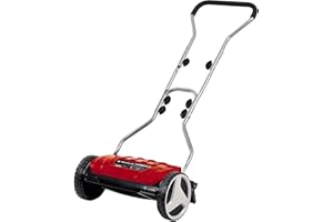 Einhell Tondeuse à Gazon Manuelle GC-HM 38 S-F (Jusqu’à 250 m², réglage de la Hauteur de Coupe sur 4 Niveaux de 13 à 38 mm)