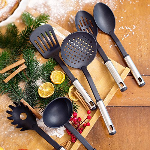 TecTake® Küchenbesteck Küchenhelfer Küchenutensilien Kochzubehör Set 6teilig - 8