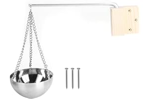 KIKYO Sauna Aroma Bowl, Stainless Steel Sauna Aroma Bowl Cup Sauna Room Accessories for Sauna Room