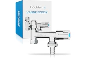 Bächlein Robinet universel supplémentaire - Robinet d'angle en laiton avec clapet anti-retour