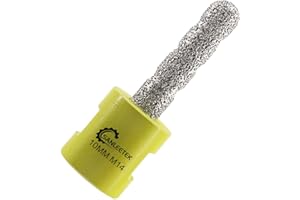Fresa Diamantata 10mm per Allargamento Sagomatura Rifilatura di Fori Esistenti in Piastrelle Porcellana Ceramica Marmo Granito Pietra Artificiale M14 Filettatura SANLEETEK