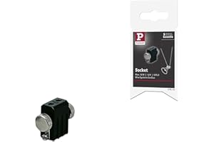 ‎PAULMANN Paulmann 97845 Seilsytem Socket Lampenhalter GX5,3 max. 50W 12V Schwarz Metall