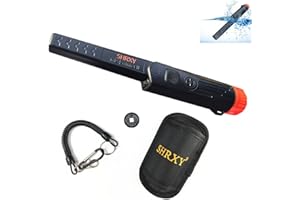 SHRXY Metal Detectors Portable Gold Hunter Gold Finder Hand Held with LED light for Low Light Uses (NEW Blck)