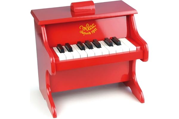 Vilac - 1er Age - Piano rouge, 46 x 26 x 32 cm