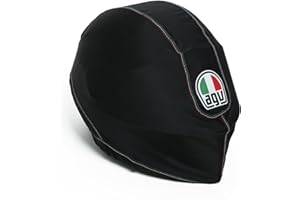 AGV Unisex Adult Premium Helmet Sack Motorcycle Helmet, Black, N