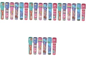 Toyvian 24 Pezzi Stuffers Giocattoli Stile Sacchetto di Animale per Regalo Vintage D Caleidoscopi Scolastici Gioco per Bambini Modello di Vacanza Estensibile Favore Dell'Asilo