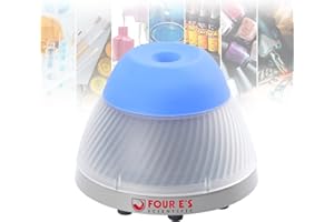 PRECIPETTE Lab Vortex Mixer, 5000RPM Paint Mixer, Mini Vortex Shaker with Touch Function, Acrylic Paints, Laboratory Test Tube, Nail Polish Inks, Eyelash Adhesives, with UK Plug(green)