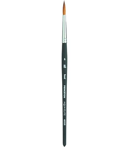 Pinceau Angulaire Synthétique Princeton Art & Brush Select - 1/2/1.27 Cm - Parfait Pour Peinture Et Glacis