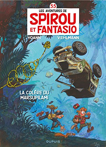 Book's Cover of Spirou et Fantasio  Tome 55  La colère du Marsupilami