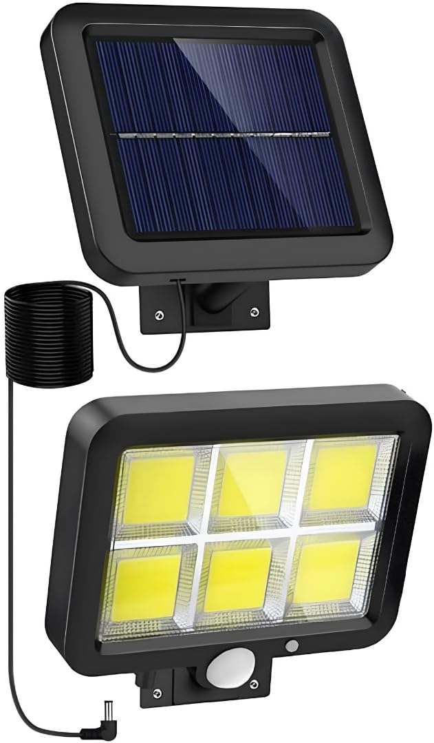 Güneş Enerjili COB LED Hareket Sensörlü Lamba