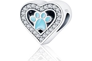 H.ZHENYUE Flower Charms da donna, braccialetti portafortuna, in argento Sterling 925, festa della mamma, Halloween, compleanno, Natale, gioielli regalo per ragazze