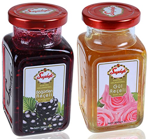 Seyidoglu Blackberry and Rose Jams, 380 Grams, Set of 2 RS.405 (44.00% Off) - Amazon