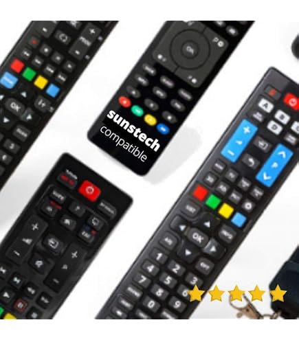 RemotesReplaced Télécommande De Remplacement Pour TV Sunstech 32SUNZ1TS – Plug & Play, Sans Programmation, Garantie 1 An