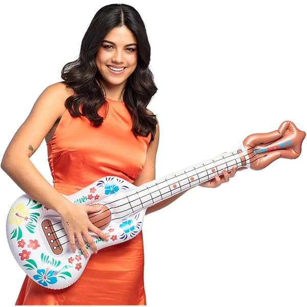 UYUYong 16 Stück Aufblasbare Instrumente Buntes Aufblasbare Gitarre