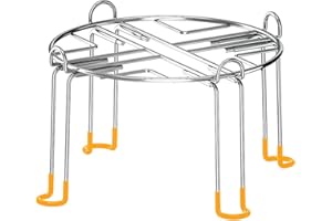 Purewell Detachable Stainless Steel Stand with Rubberized Non-Slip Feet, Matching Stand for Purewell 2.25/2.9 Gallon Water Filter System or Other Medium Water Filters