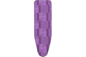 Rolser Funda 100% Algodón para Tabla de Planchar K-UNO - Talla M 125x44 cm - Logos Malva