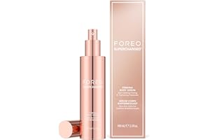 ‎FOREO FOREO SUPERCHARGED straffendes Hyaluronserum, 100 ml - Leitfähig & straffend - Anti-Cellulite - Anti-Aging-Körperpflege - 8 Arten Hyaluronsäure - Dermatologisch getestet - Für alle Hauttypen geeignet
