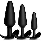 Analplug Set,Butt Plug Anal Plug,Klein+Medium+Groß,Silikon Buttplug,SM Sexspielzeug für Frauen und Männer…