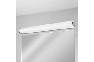 M EGA MEGACUBE 15W LED Bathroom Wall Light Above Mirror, Vanity Cabinet Wall Lamp with Pull Cord Switch, Waterproof IP44 Length 60CM Lighting Range 1300LM Warm White 3000K